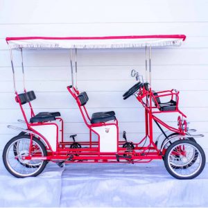 Surrey Bikes double bench 4 Wheel Pedal Quadricycle 